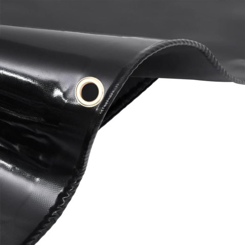 PLANDEKA 650G/M² 1,5X6M CZARNA