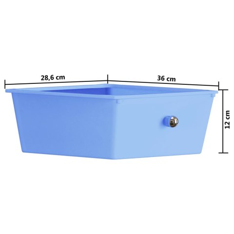 MOBILNY REGAŁ KUCHENNY STOLIK NA KÓŁKACH WÓZEK Z 15 SZUFLADAMI
