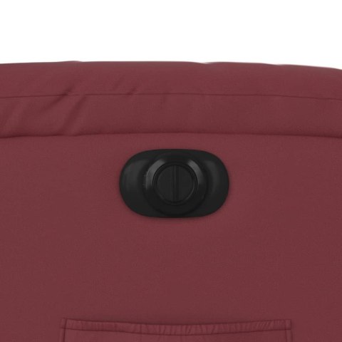 ROZKŁADANY FOTEL PIONIZUJĄCY Z MASAŻEM ELEKTRYCZNY BORDOWY