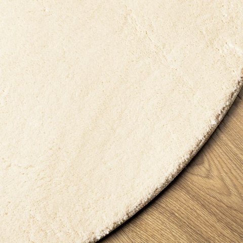 DYWAN HUARTE Z KRÓTKIM WŁOSIEM KREMOWY Ø 80CM