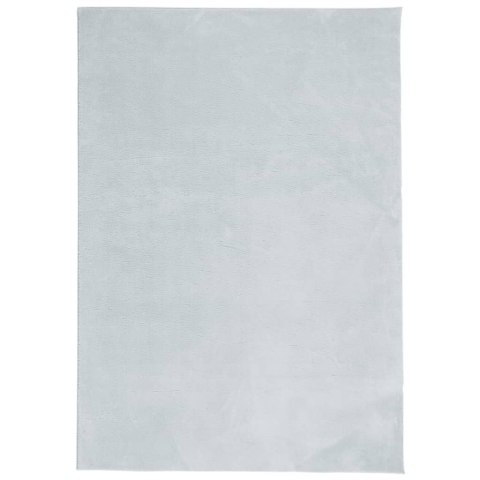 DYWAN HUARTE Z KRÓTKIM WŁOSIEM NIEBIESKI 140X200CM