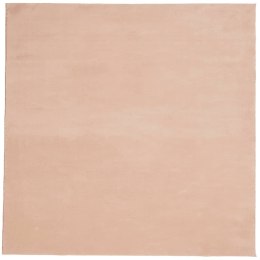 DYWAN HUARTE Z KRÓTKIM WŁOSIEM RÓŻOWY 160X160CM