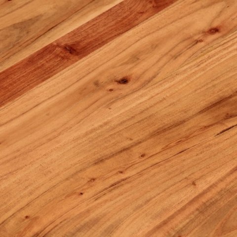 BLAT DO STOLIKA Ø80X2,5CM OKRĄGŁY LITE DREWNO AKACJOWE