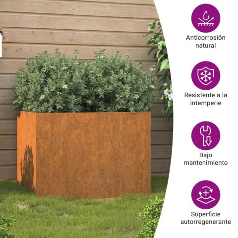 DONICA SZARA 62X47X46CM STAL KORTENOWSKA