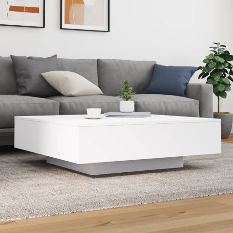 STOLIK KAWOWY BIAŁY 100X100X31CM