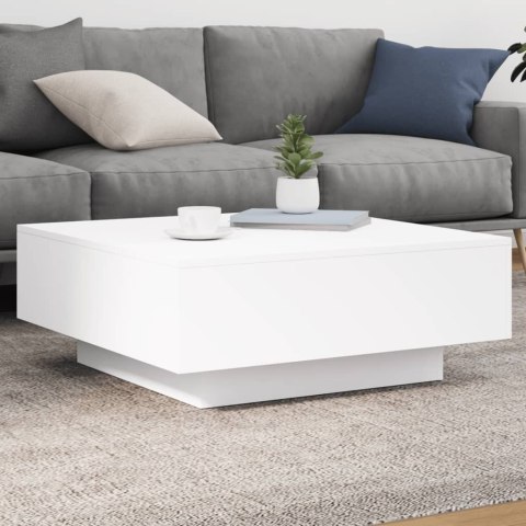 STOLIK KAWOWY BIAŁY 80X80X31CM