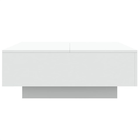 STOLIK KAWOWY BIAŁY 80X80X31CM
