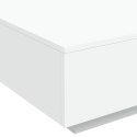 STOLIK KAWOWY BIAŁY 80X80X31CM