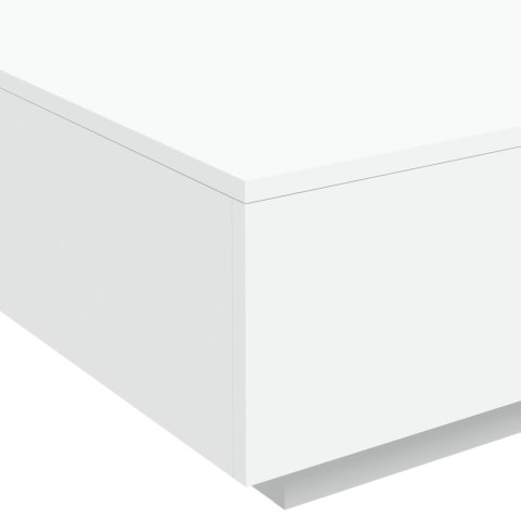STOLIK KAWOWY BIAŁY 80X80X31CM