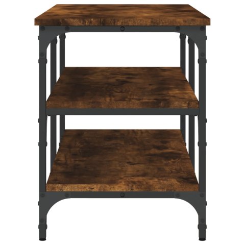 ŁAWKA Z MIEJSCEM NA BUTY PRZYDYMIONY DĄB 100X38,5X49CM