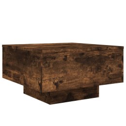 STOLIK KAWOWY PRZYDYMIONY DĄB 55X55X31CM