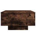 STOLIK KAWOWY PRZYDYMIONY DĄB 55X55X31CM
