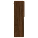 SZAFKA TV Z LED BRĄZOWY DĄB 40,5X30X102CM