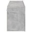 SZAFKA POD TELEWIZOR, ŚCIENNA, SZAROŚĆ BETONU, 100X30X41 CM