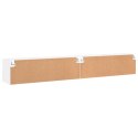 ŚCIENNE SZAFKI TV 2 SZT. BIAŁE 100X30X30CM