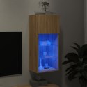 SZAFKA TV Z LED DĄB SONOMA 40,5X30X90CM