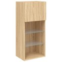 SZAFKA TV Z LED DĄB SONOMA 40,5X30X90CM
