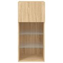 SZAFKA TV Z LED DĄB SONOMA 40,5X30X90CM
