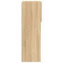 SZAFKA TV Z LED DĄB SONOMA 40,5X30X90CM