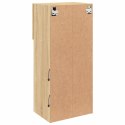 SZAFKA TV Z LED DĄB SONOMA 40,5X30X90CM