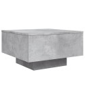 STOLIK KAWOWY SZAROŚĆ BETONU 55X55X31CM