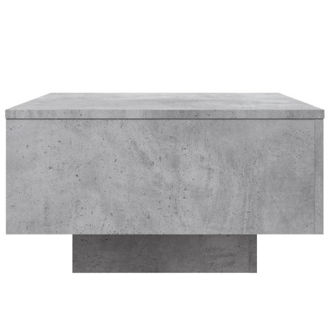 STOLIK KAWOWY SZAROŚĆ BETONU 55X55X31CM