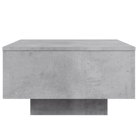 STOLIK KAWOWY SZAROŚĆ BETONU 55X55X31CM