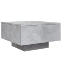 STOLIK KAWOWY SZAROŚĆ BETONU 55X55X31CM