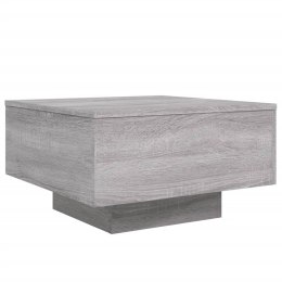 STOLIK KAWOWY SZARY DĄB SONOMA 55X55X31CM