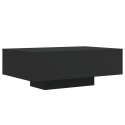 STOLIK KAWOWY Z OŚWIETLENIEM LED CZARNY 85X55X31CM
