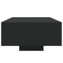 STOLIK KAWOWY Z OŚWIETLENIEM LED CZARNY 85X55X31CM