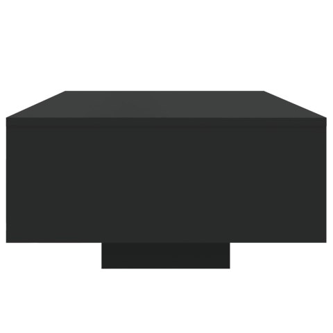STOLIK KAWOWY Z OŚWIETLENIEM LED CZARNY 85X55X31CM