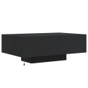 STOLIK KAWOWY Z OŚWIETLENIEM LED CZARNY 85X55X31CM