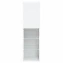 SZAFKA TV, Z LED, BIAŁA, 30,5X30X102 CM