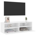 ŚCIENNA SZAFKA TV BIAŁA 100X30X30CM