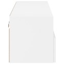 ŚCIENNA SZAFKA TV BIAŁA 100X30X30CM