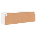 ŚCIENNA SZAFKA TV BIAŁA 100X30X30CM