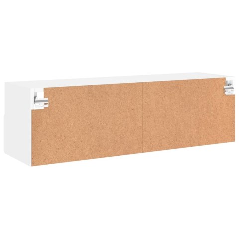 ŚCIENNA SZAFKA TV BIAŁA 100X30X30CM