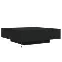 STOLIK KAWOWY Z OŚWIETLENIEM LED CZARNY 100X100X31CM