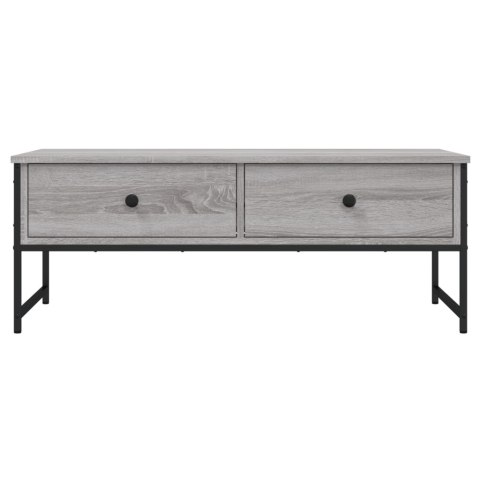 STOLIK KAWOWY SZARY DĄB SONOMA 101X49X39,5CM