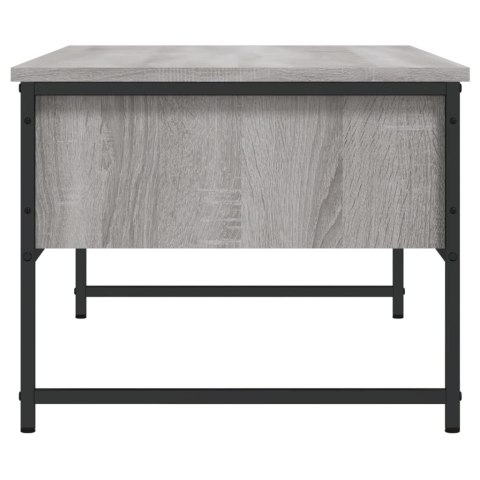 STOLIK KAWOWY SZARY DĄB SONOMA 101X49X39,5CM