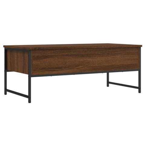 STOLIK KAWOWY BRĄZOWY DĄB 101X49X39,5CM
