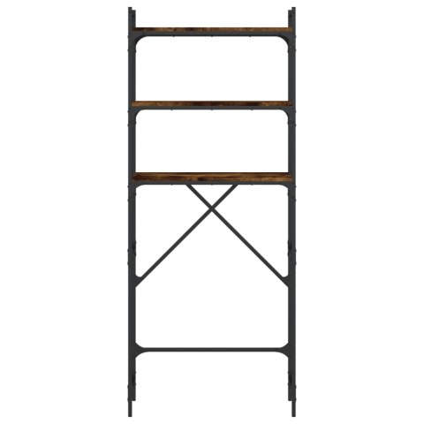 REGAŁ NAD PRALKĘ PRZYDYMIONY DĄB 67X25X163CM