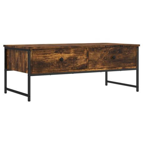 STOLIK KAWOWY PRZYDYMIONY DĄB 101X49X39,5CM