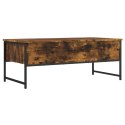 STOLIK KAWOWY PRZYDYMIONY DĄB 101X49X39,5CM
