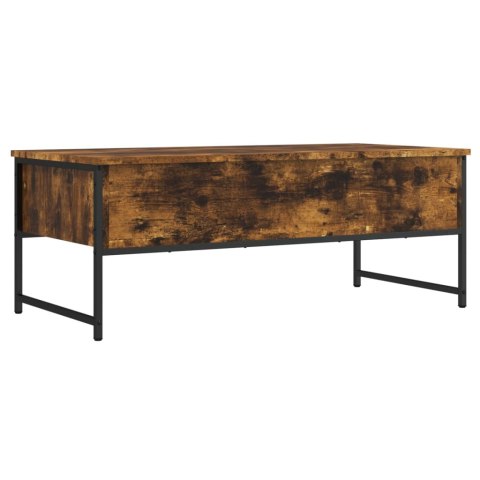 STOLIK KAWOWY PRZYDYMIONY DĄB 101X49X39,5CM