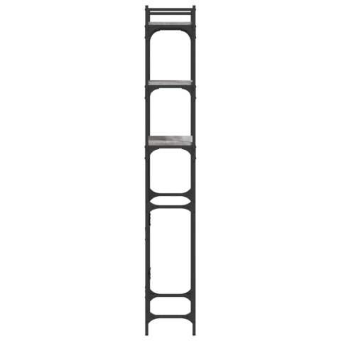 REGAŁ NAD PRALKĘ SZARY DĄB SONOMA 67X25X163CM