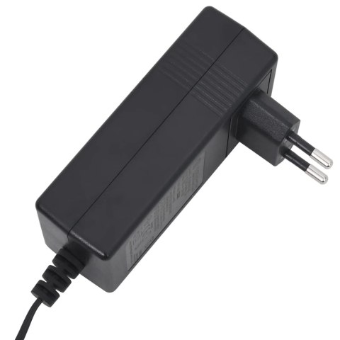 ROZKŁADANY FOTEL MASUJĄCY ELEKTRYCZNY KREMOWY TKANINA