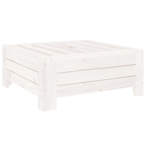 OSŁONA NA PODSTAWĘ PARASOLA OGRODOWEGO BIAŁA DREWNO SOSNOWE