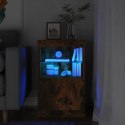SZAFKA Z OŚWIETLENIEM LED PRZYDYMIONY DĄB 41X37X67CM
